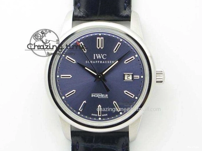 MIROTIME 0504 Affordable Mark XVII IW326501 FKF 1:1 Best Edition Black Dial on Black Leather Strap 7131